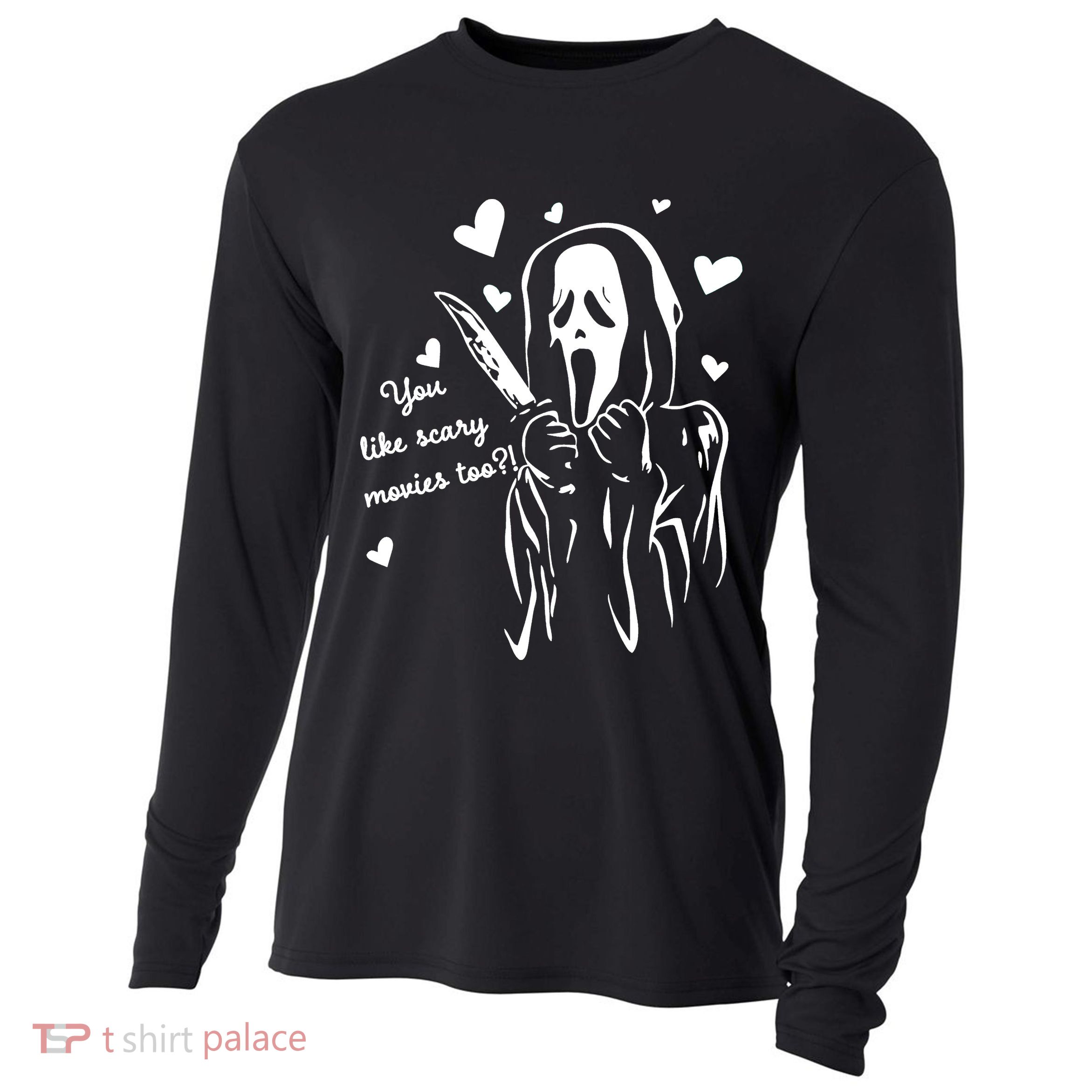 You Like Scary Movies Too Cooling Performance Long Sleeve Crew