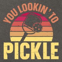You Lookin To Pickle Funny Pickleball Lovers Cotton Canvas Backpack