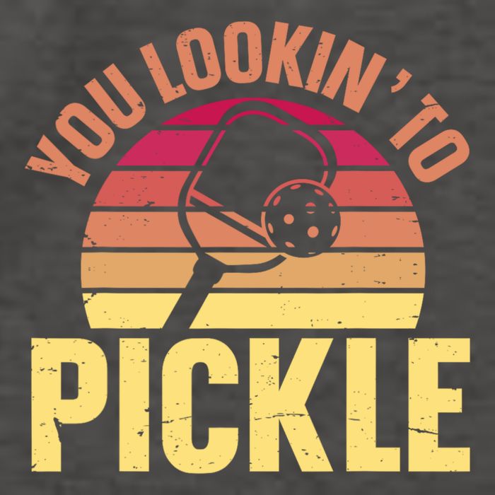 You Lookin To Pickle Funny Pickleball Lovers Vector Backpack