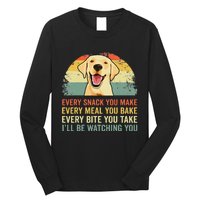 Yellow Labrador T Lab Dad Yellow Labrador Retriever Long Sleeve Shirt