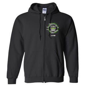 Yamanote Line Tokyo Commuter Loop Line Full Zip Hoodie