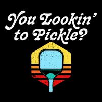 You Lookin To Pickle Pickleball Cooling Performance Crew T-Shirt