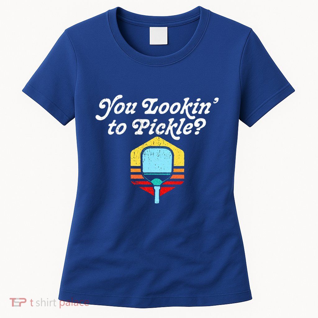 You Lookin To Pickle Pickleball Womens T-Shirt