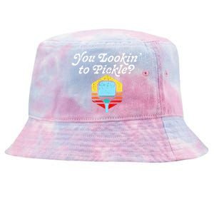 You Lookin To Pickle Pickleball Tie-Dyed Bucket Hat