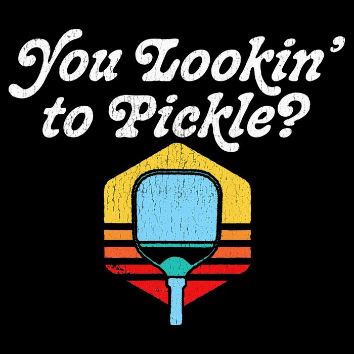 You Lookin To Pickle Pickleball Retro 80s 16 in Basic Backpack