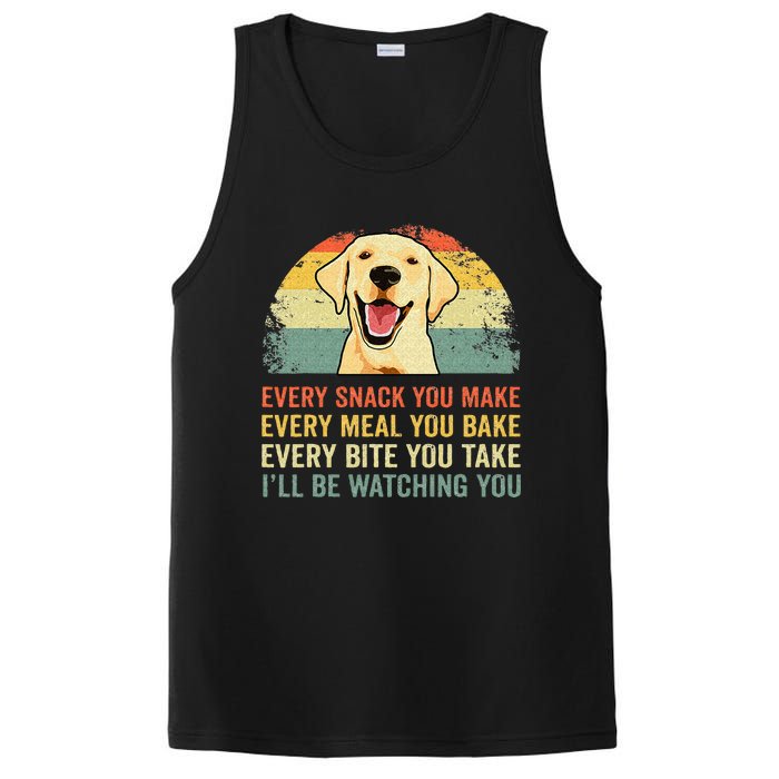 Yellow Labrador T Lab Dad Yellow Labrador Retriever PosiCharge Competitor Tank