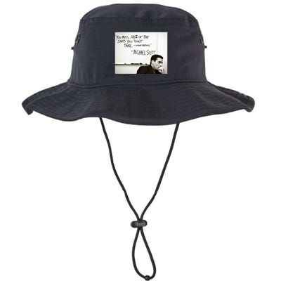 You Miss 100 Of The Shots You Don&X27;T Take. Wayne Gretzky. Michael Scott Bucket Hat