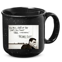 You Miss 100 Of The Shots You Don&X27;T Take. Wayne Gretzky. Michael Scott 15oz Campfire Ceramic Mug