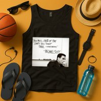 You Miss 100 Of The Shots You Don&X27;T Take. Wayne Gretzky. Michael Scott Tank Top