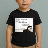 You Miss 100 Of The Shots You Don&X27;T Take. Wayne Gretzky. Michael Scott Toddler T-Shirt