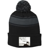 You Miss 100 Of The Shots You Don&X27;T Take. Wayne Gretzky. Michael Scott Stripe Pom Pom Beanie