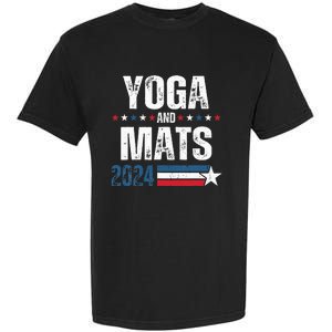 Yoga & Mats 2024 Funny Election Campaign 24 Garment-Dyed Heavyweight T-Shirt