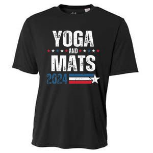 Yoga & Mats 2024 Funny Election Campaign 24 Cooling Performance Crew T-Shirt