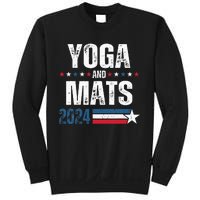 Yoga & Mats 2024 Funny Election Campaign 24 Sweatshirt