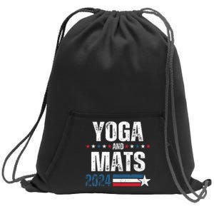 Yoga & Mats 2024 Funny Election Campaign 24 Sweatshirt Cinch Pack Bag