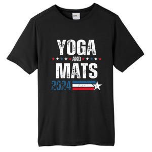 Yoga & Mats 2024 Funny Election Campaign 24 Tall Fusion ChromaSoft Performance T-Shirt