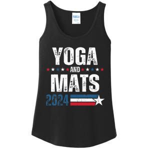 Yoga & Mats 2024 Funny Election Campaign 24 Ladies Essential Tank