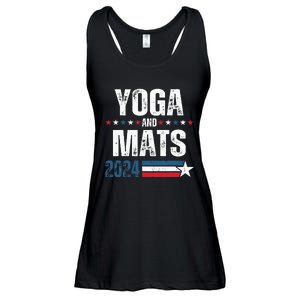 Yoga & Mats 2024 Funny Election Campaign 24 Ladies Essential Flowy Tank