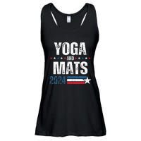 Yoga & Mats 2024 Funny Election Campaign 24 Ladies Essential Flowy Tank