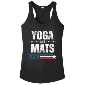 Yoga & Mats 2024 Funny Election Campaign 24 Ladies PosiCharge Competitor Racerback Tank