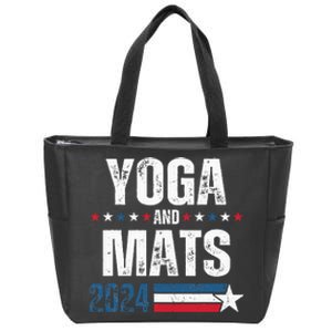 Yoga & Mats 2024 Funny Election Campaign 24 Zip Tote Bag