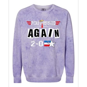 You Missed 20 Colorblast Crewneck Sweatshirt