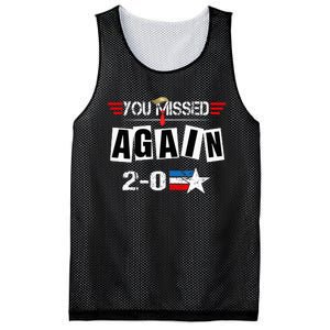 You Missed 20 Mesh Reversible Basketball Jersey Tank