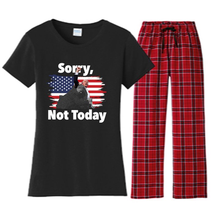 You Missed 2024 Trump Pennsylvania Rally Women's Flannel Pajama Set