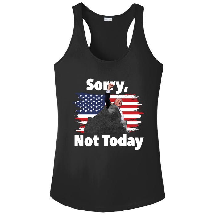 You Missed 2024 Trump Pennsylvania Rally Ladies PosiCharge Competitor Racerback Tank