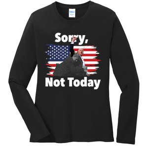 You Missed 2024 Trump Pennsylvania Rally Ladies Long Sleeve Shirt