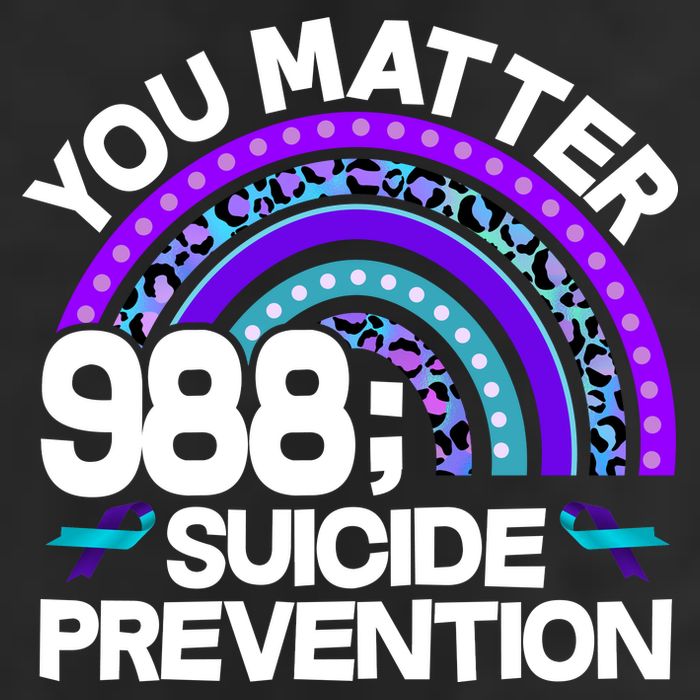 You Matter 988 Semicolon Suicide Prevention Cool Comfort Performance Bucket Hat