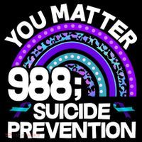 You Matter 988 Semicolon Suicide Prevention Flatbill Hat