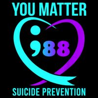 You Matter 988 Suicide Prevention Awareneess City Backpack