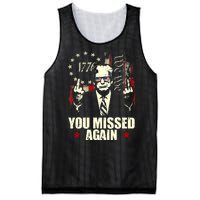 You Missed Again You Missed Mesh Reversible Basketball Jersey Tank