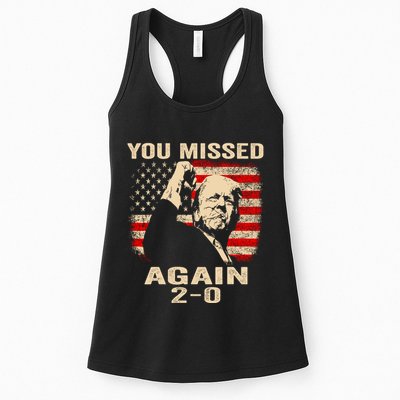 You Missed Again Womens Tank Top