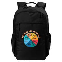 You May Ask Yourself Once In A Lifetime Pie Chart Daily Commute Backpack