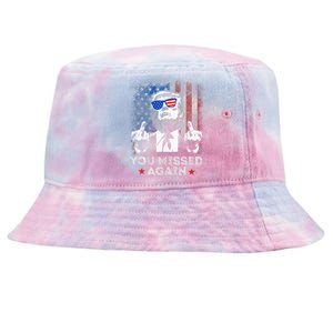 You Missed Again You Missed Tie-Dyed Bucket Hat