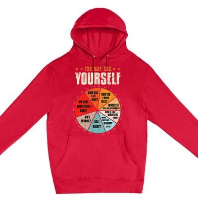 You May Ask Yourself 80s Old School Audiotape Vintage Disco Premium Pullover Hoodie