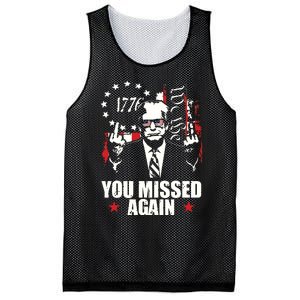 You Missed Again You Missed Mesh Reversible Basketball Jersey Tank