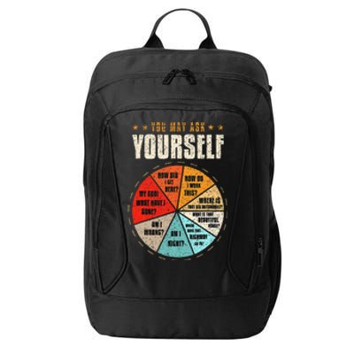 You May Ask Yourself 80s Old School Audiotape Vintage Disco City Backpack