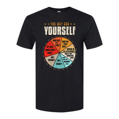 You May Ask Yourself 80s Old School Audiotape Vintage Disco Softstyle CVC T-Shirt