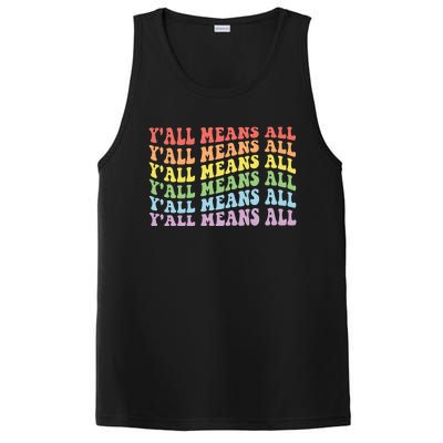 YAll Means All Lgbt PosiCharge Competitor Tank