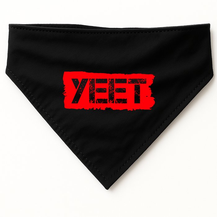 Yeet Meme Army Stamp Style USA-Made Doggie Bandana