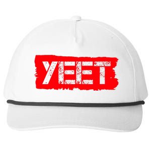 Yeet Meme Army Stamp Style Snapback Five-Panel Rope Hat