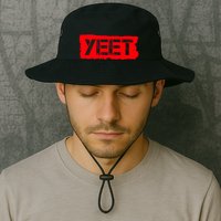 Yeet Meme Army Stamp Style Bucket Hat