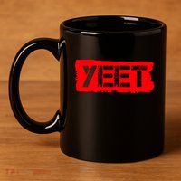 Yeet Meme Army Stamp Style 11oz C Handle Ceramic Mug
