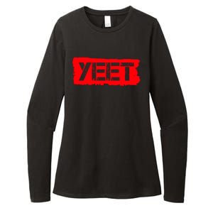 Yeet Meme Army Stamp Style Womens CVC Long Sleeve Shirt