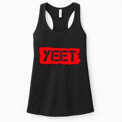 Yeet Meme Army Stamp Style Womens Tank Top