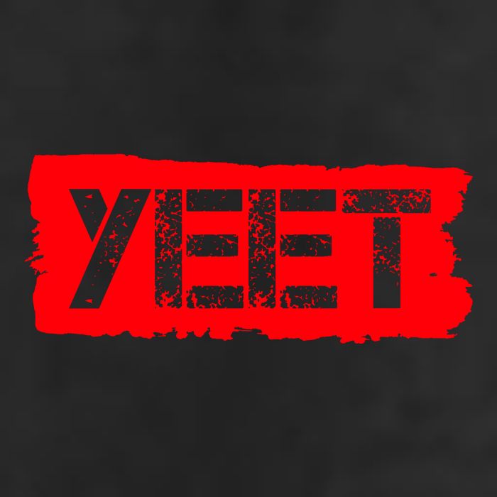 Yeet Meme Army Stamp Style Trucker Hat