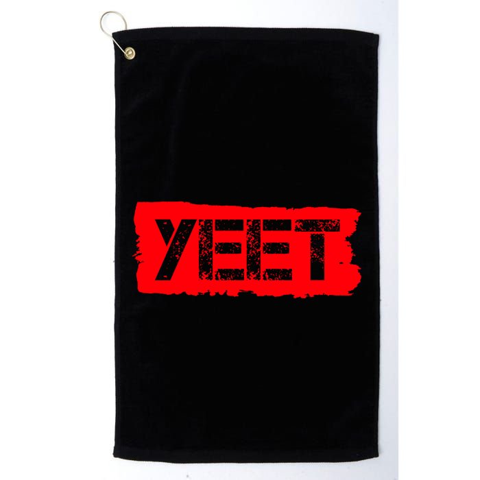 Yeet Meme Army Stamp Style Golf Towel